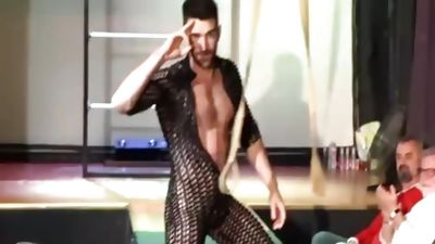 bunch Barebacking Of Hunks At A Show In Public, Gay, Bareback, Hunks