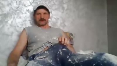 excited Worker, Amateur, Big Cock, Gay