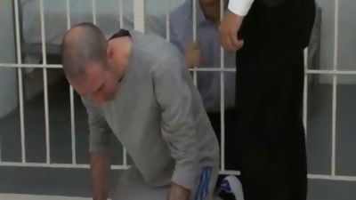 Brutal abuse @ The Police Station, Blowjob, Mature, Uniform