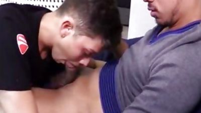 Latinoguy With thick ramrod And Latinotwink banging Each Other stripped, Big Cock, Teen, Gay