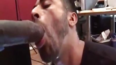 biggest knob-suckers, Big Cock, Blowjob, Interracial