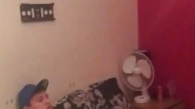 Young chav caught wanking. HOT CUMSHOT, Masturbating, Teen, Twinks