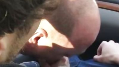 friend films us getting head from stranger, Blowjob, Handjob, Gay