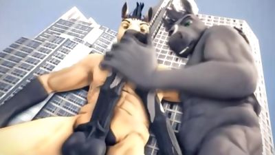 Gay Furry (Animated Yiff) - 100% Club Freaks AMV #3, Anal, Big Cock, Fetish, Gay