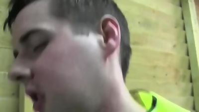 Euro twinks taking a bareback group brake from work, Anal, European, Double Penetration, Gay, Aaron Aurora