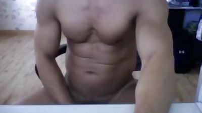 Korean Muscle Cam, Amateur, Asian, Brunette