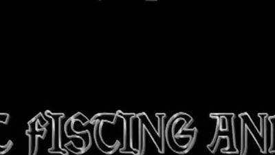 Monster Dildo Ass Play and Fisting, Amateur, Anal, Closeup