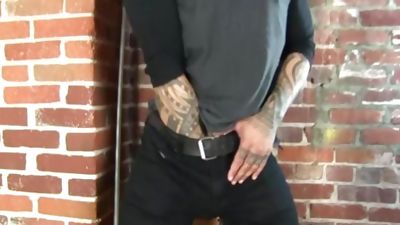 Tatted Asian Daddy in a Jockstrap, Asian, Gay, Hunks, Alterna Dudes