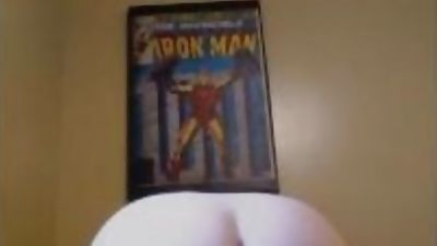 Taking a big red dildo deep in the ass. Feels so fucking nice., Amateur, Ass, Dildo