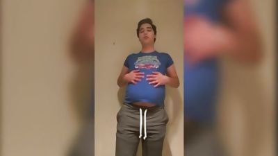 Fat Strawberry at 180lbs, Solo, Gay, Fat