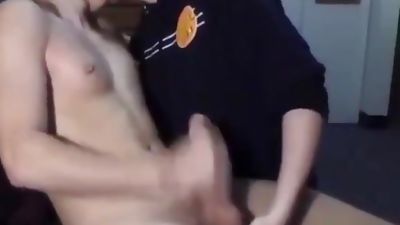 Kissing fingering and cuming, Big Cock, Fingering, Handjob