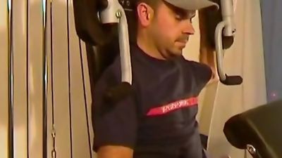 Gets wanked until cumshot in spite of him: Ben, Big Cock, European, Handjob, Gay, Keumgay