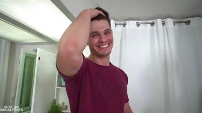 Tyler's welcome facial, Anal, Big Cock, Blowjob, Guys In Sweat Pants