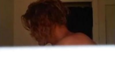 Spying on Teen Boy Eats His Own Cum, Big Cock, Cumshot, Sperm, Licking