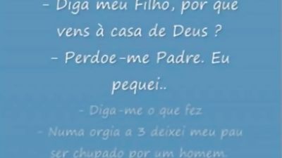 O Padre o Pecador e os 2 Sacristaos Tarados, Anal, Gay, Hunks