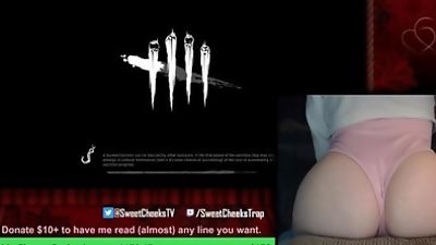 Sweet Cheeks Plays Dead by Daylight (01-23-19), Amateur, Ass, Big Cock