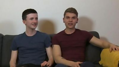 Titus firmly shoves his cock deep into Alex's hole, Amateur, Ass, European, Gay, Bad Puppy