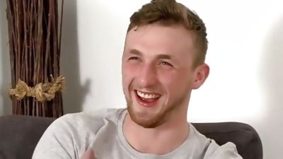 UK amateur Sam James jerks off until a hot cum blast, Big Cock, Masturbating, Jocks, Blake Mason