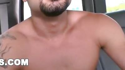 BAIT BUS - Alexis Fawx and Calvin Coons Trick Straight Bait Ari Gypsy, Reality, Gay, Bus, Bait Bus, Alexis Faux