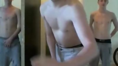 3 british boys on cam, Masturbating, Webcam, Gay