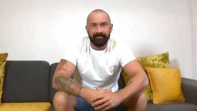Tommy Sparks removes his shorts & starts jacking his cock, Amateur, Anal, Blowjob, Bad Puppy