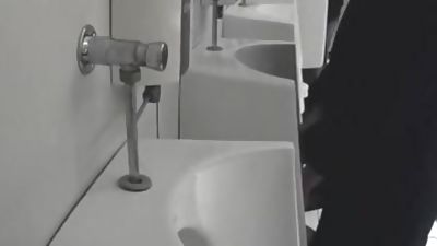 Daddies Cruising the Restroom, Amateur, Glasses, Masturbating, Gay