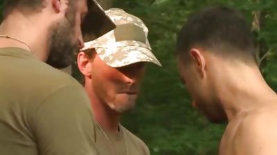 Handling soldiers' heavy equipment, Anal, Outdoor, Pornstar, Conner Habib