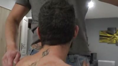 French bottom from bordeaux fucked barebakc by the pornstar ENZO RIMENEZ, Blowjob, Brunette, Bareback, Enzo Rimenez