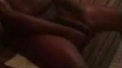Sauna Black Guy getting hard, Amateur, Homemade, Solo