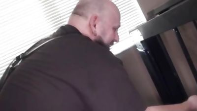 Bearded bear barebacks tight asshole, Anal, Cumshot, Fetish, Hairy and Raw