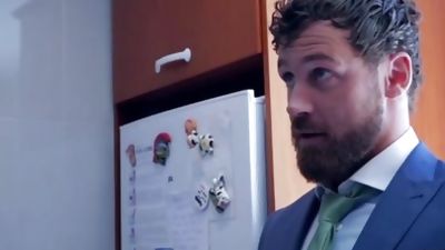 LOGAN MOORE PUNISH HIS ROOMATE TO BORROW IS SUIT WITHOUT ASKING, Cumshot, Fetish, Gay, Punishment, Men At Play, Logan Moore