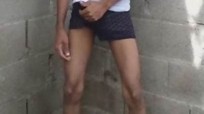 young man with big cock cums, Ass, Big Cock, Handjob