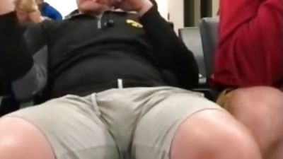 Spy beautifully beautiful boy in station with big bulge, Solo, Gay, Twinks