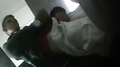 Super Cumshot Caught in the Restroom, Amateur, Cumshot, Homemade, Caught