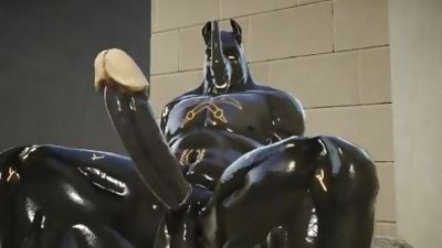 Hus Riding his Hus (Yiffalicious), Anal, Big Cock, Fetish, Gay