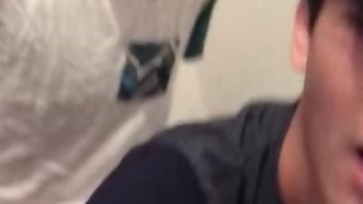 Quick fuck while family is getting ready outside of bedroom door, Amateur, Big Cock, Latina