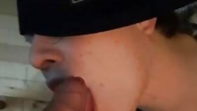 My cumshot in a mouth of a hot young boy after sucking my big uncut cock, Amateur, Big Cock, Blowjob
