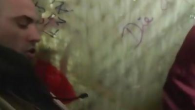 Tattooed Skinhead Pig's rough raw flip-fuck, Big Cock, Blowjob, Pornstar