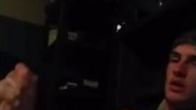 Horny College Guy jerks off on web cam and oozes cum, Amateur, Homemade, Masturbating