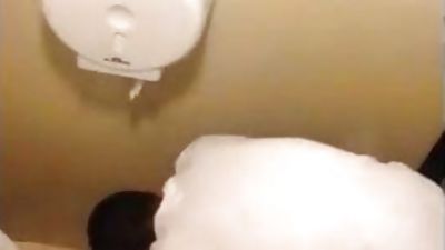 Only wankers, in toilets, with phones..., Asian, Big Cock, Black