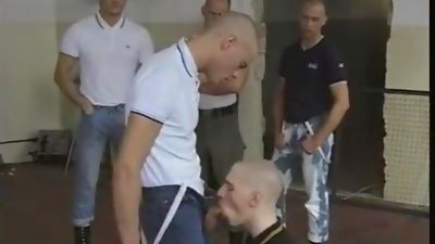 German skin heads, Anal, Blowjob, Handjob