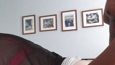 Amateur interracial white CD with black man hard anal sissy, Amateur, Anal, Black