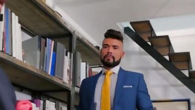 KLEIN KERR IS BREAKING IN THE NEW STUD AT WORK, Anal, Big Cock, Blowjob, Men At Play, Klein Kerr