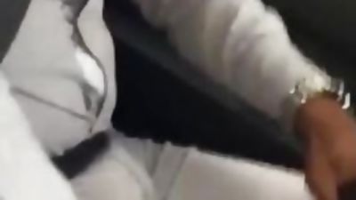 Uber driver massive bulge, Amateur, Big Cock, Solo