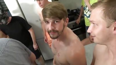 Behind the Bareback Scenes, Amateur, Anal, Group Sex, Gay, Club Bang Boys