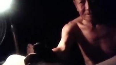Japanese old man suck cock, Big Cock, Blowjob, Gay, Old Man
