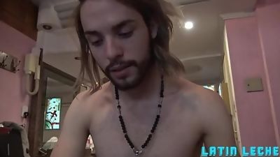 LatinLeche - Latino Kurt Cobain Lookalike Fucks A Horny Cameraman, Blowjob, Hairy, Latina