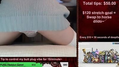 SweetCheeks - Femboy Healslut Plays Overwatch 10 (2017-06-10), Amateur, Fetish, Panties