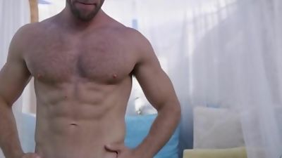 Alex Mecum Strokes His Big Dick, Ass, Big Cock, Brunette, Dominic Pacifico, Alex Mecum