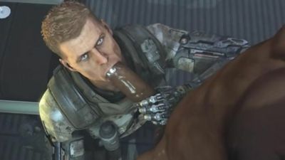 Lydia K&K commission, Big Cock, Blowjob, Cumshot